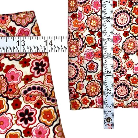 Vintage Floral A-Line Skirt Womens M Retro 60s 70s Phoebe Buffay‎ Cottage Fairy - Picture 7 of 9